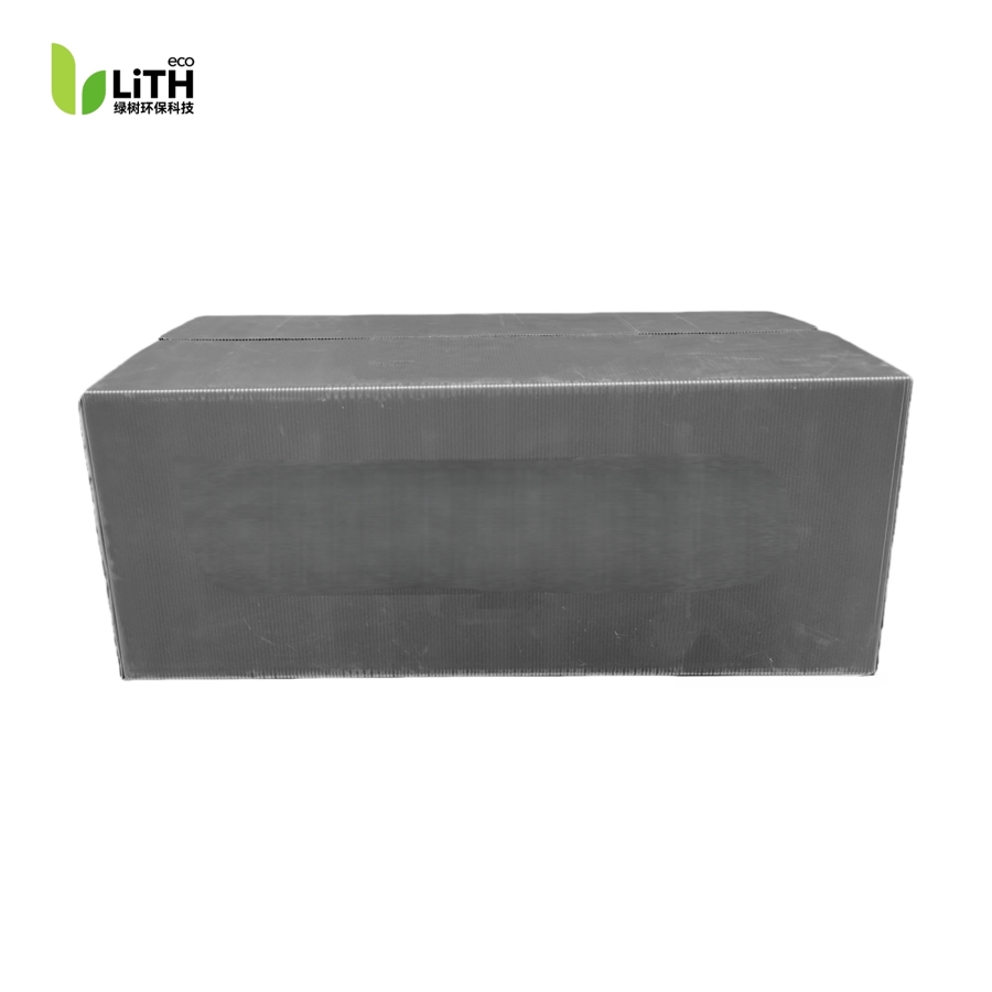 Agriculture Seeding Turnover Box-Grey