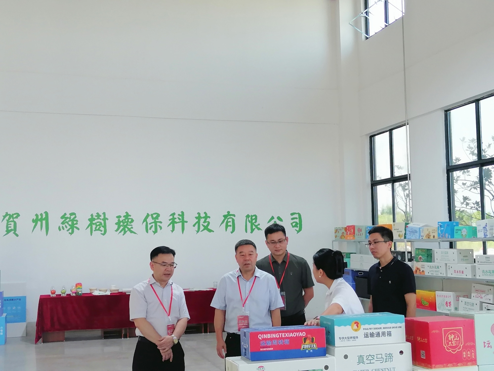 賀州市交通運(yùn)輸局領(lǐng)導(dǎo)蒞臨綠樹(shù)公司考察調(diào)研